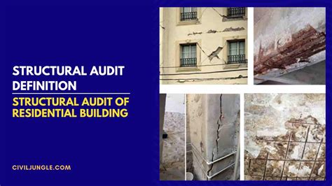 Structural Audit Definition Structural Audit Of Residential Building