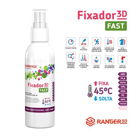 Fixador D Fast Ml Cola Adesivo L Quido Para Impress O D