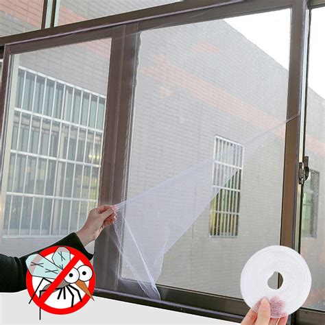 Mosquito Net Window Screen Mesh Insect Fly Bug Moth Door Netting White