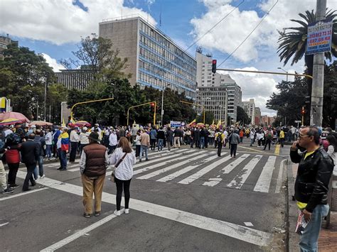 Marchas 26 de septiembre afectaciones viales en Bogotá