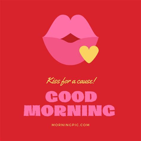 140 Best Good Morning Kiss Images  Videos Free Download Morning Pic