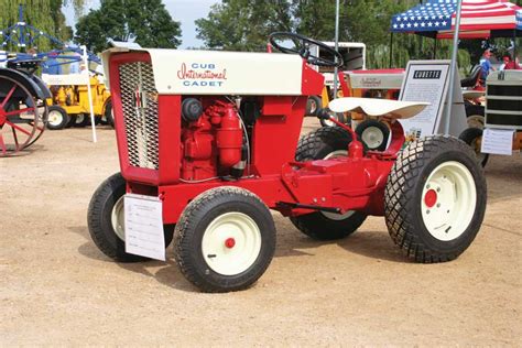 Ih Cub Cadet Prototypes Garden Tractor Trio Showcases Cub Cadet