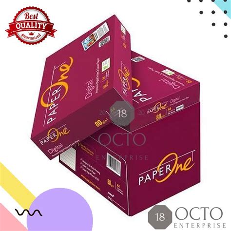 Paperone Digital 100gsm Bond Paper 1 Box 4 Reams Short A4 Long