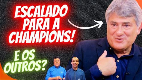 Cl Ber Machado Vai Narrar A Champions No Sbt Youtube