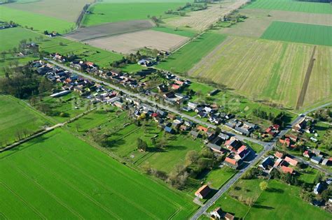 Luftbild Reetz Dorfkern Am Feldrand In Reetz Im Bundesland