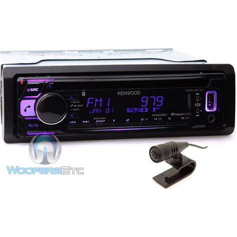 Kenwood Kdc Bt In Dash Din Cd Mp Car Stereo Receiver With Pandora