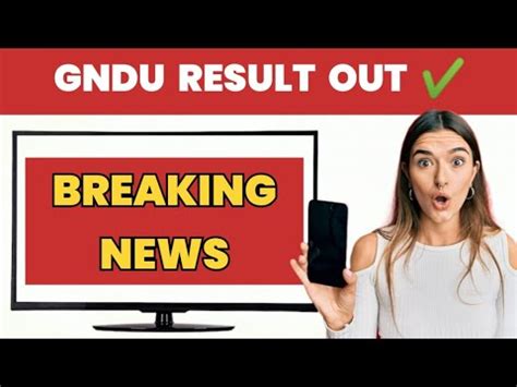 Gndu Result Out Now Breaking News Nd Th Th Semester