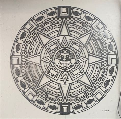 Aztec Mayan Wall Art - Etsy