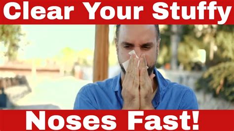 How To Stop Nose Congestion 7 Proven Methods To Clear Stuffy Nose