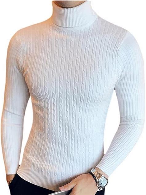 Xtsrkbg Sudadera De Manga Larga Para Hombre Cuello Alto Tela