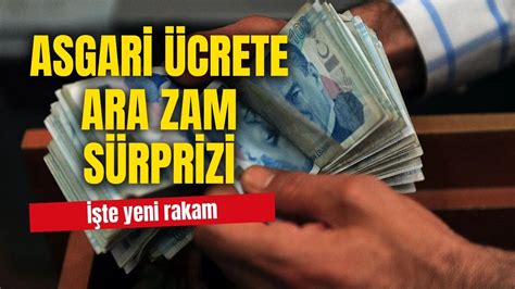 Asgari ücrete ara zam sürprizi İhtimaller gerçekleşirse işte yeni rakam