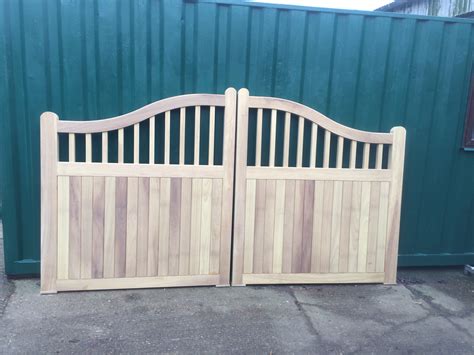 Made To Measure Hardwood Timber Gates