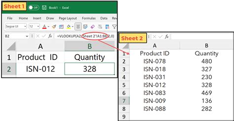 Excel Vlookup From Another Worksheet How To Use Vlookup In E