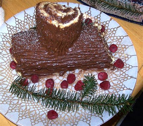 L histoire de la bûche de Noël