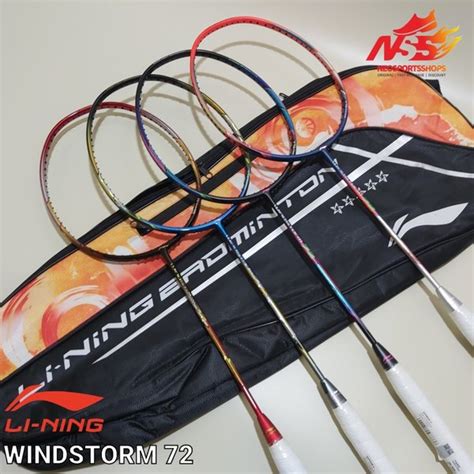 Jual Raket Badminton Lining Windstorm 72 Original Di Lapak