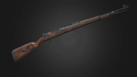 Karabiner 98k Rifle - 3D model by 3dassetsgun [c523767] - Sketchfab