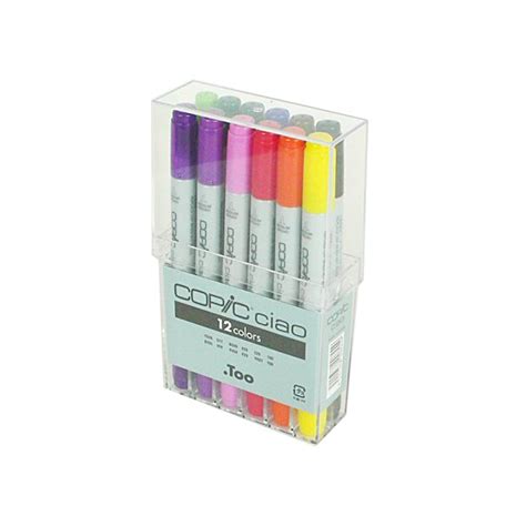 BUY Copic Ciao Markers 12 Color Basic Set