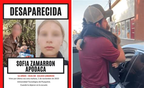 Anuncia Adrián Lebarón La Localización De Sofía Zamarron