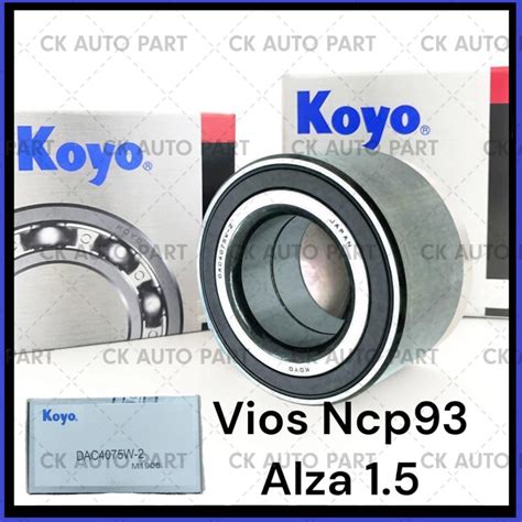 Koyo Bearing Alza Toyota Vios Ncp Yaris Ncp Front Wheel Bearing