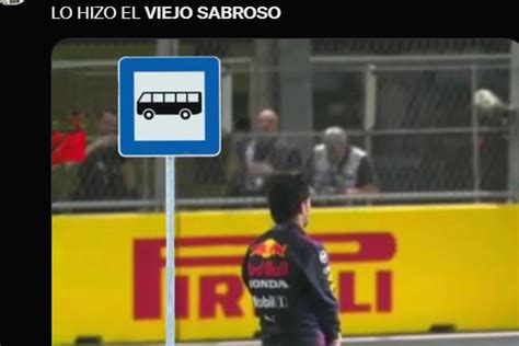 Sergio P Rez Memes Celebran El Nuevo Podio De Checo Como Viejo