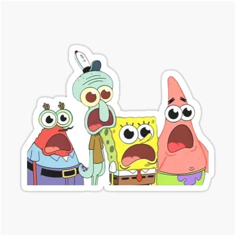 The Krusty Krab Sticker For Sale By Normal Clothes Redbubble