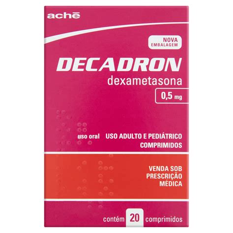 Decadron 05mg 20 Cprs