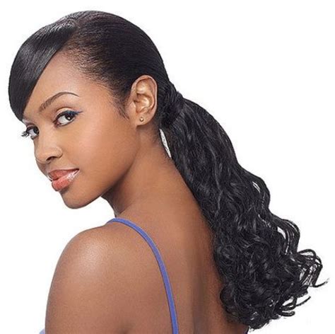 60 Stunning Ponytail Hairstyles For Black Women New Natural Hairstyles