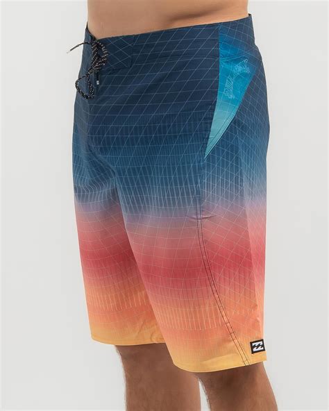 Shop Billabong Fluid Pro Board Shorts In Sunset Fast Shipping Easy