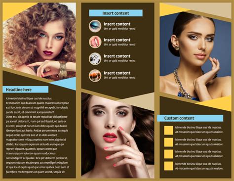 Makeup Artist Brochure Design Mugeek Vidalondon