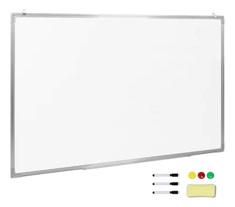 Pizarron Blanco Escolar 120x80cm Marcadores Borrador Imanes Envío Gratis