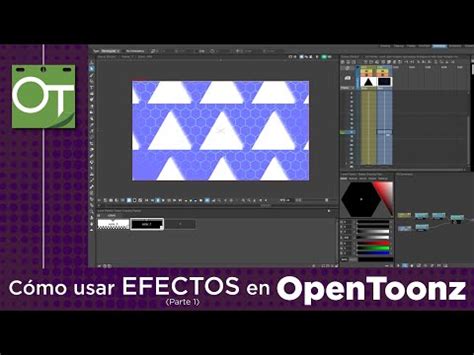 Como usar EFECTOS en OPENTOONZ Parte 1 Tutorial animación YouTube