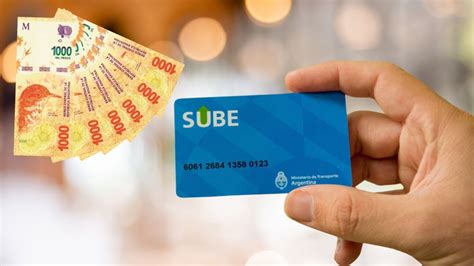 Tarjeta Sube Cómo Conseguir 6000 Pesos De Carga Gratis