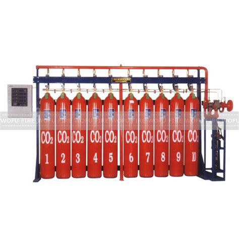 High Pressure CO2 Fire Suppression System China CO2 Fire