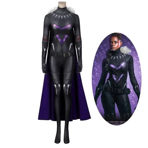 Black Panther Wakanda Forever Shuri Cosplay Kost M Costume Bodysuit