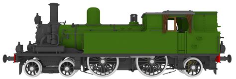 NS 5500 (Steamlocomotive) - 3D printed model - 0 Gauge in English ...