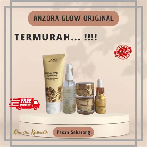 Anzora Skincare Glow Original Cream Anzora Original Lazada Indonesia