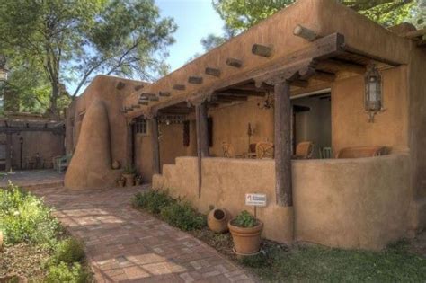 New Mexico Adobe Home Spanish Style Homes Southwest House Adobe House