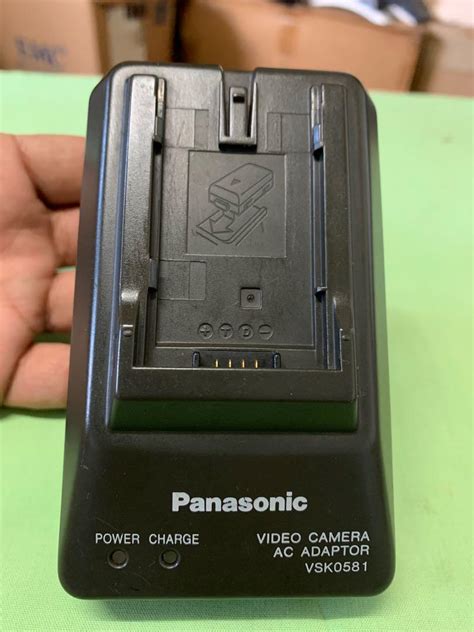 Panasonic Battery Charger Model Vsk 0581 Photography Video Cameras On Carousell