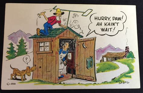 Vintage Humorous Postcard 1950s Funny Vintage Postcard Petley Laff