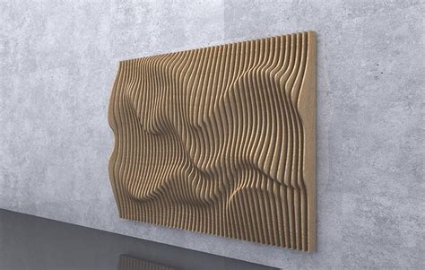 Parametric Wavy Wooden Panels With Grasshopper 3D Model CGTrader