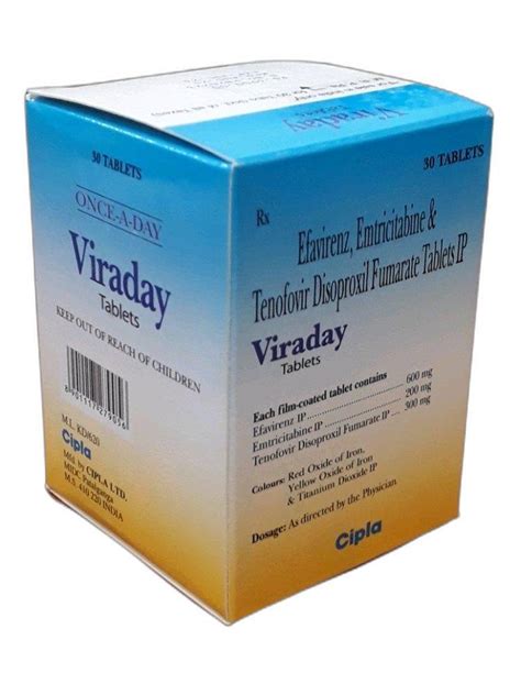 Cipla Viraday Tablet Tablets Prescription At Rs Box In New Delhi