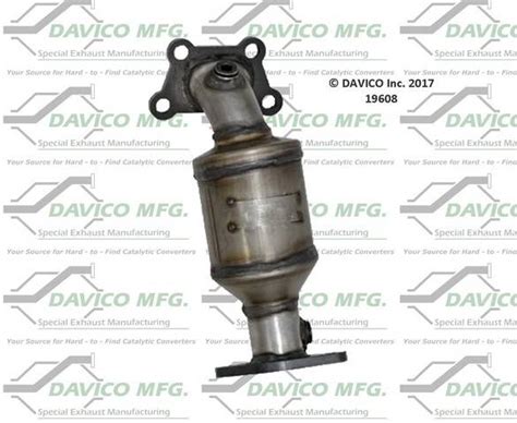 Davico Manufacturing 19608 Direct Fit Catalytic Converter