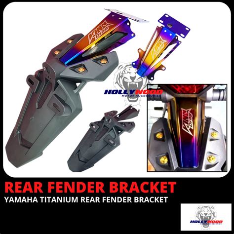 Yamaha Y Titanium Rear Fender Bracket Titanium King Drag Alloy Ekor