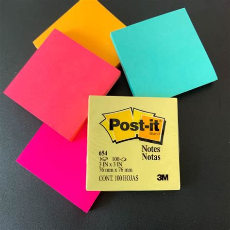 Jual Post It Post It Sticky Notes 3M 654 Warna Kota Bandung