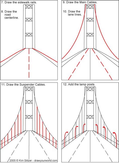 Bridge Perspective Drawing at GetDrawings | Free download