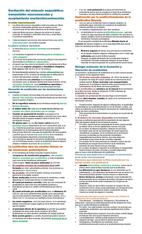 tema 7 Excitación del músculo esquelético transmisión neuromuscular y