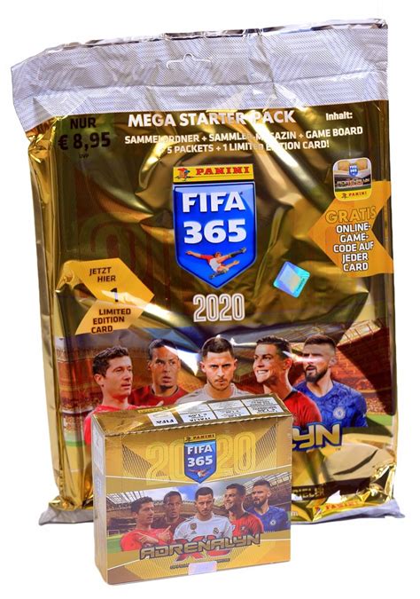 FIFA 2020 ALBUM Mega Zestaw BOX Folia Karty 8468988877 Oficjalne