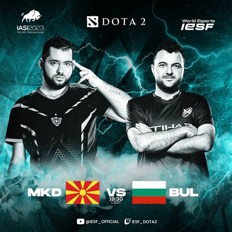 Iesf On Twitter Pm Cest Mkd Vs Bul Balkan Gaming