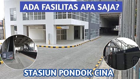 Update Revitalisasi Stasiun Pondok Cina Nyambung Rusun Samesta Mahata