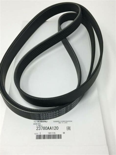 Serpentine Belt Fits 2012 2014 Subaru Impreza Xv Crosstrek Crpcontitech Metri Ebay